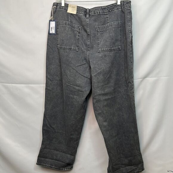 Universal Thread non-stretch Gray relaxed straight jeans size 18w NWT - Picture 7 of 13